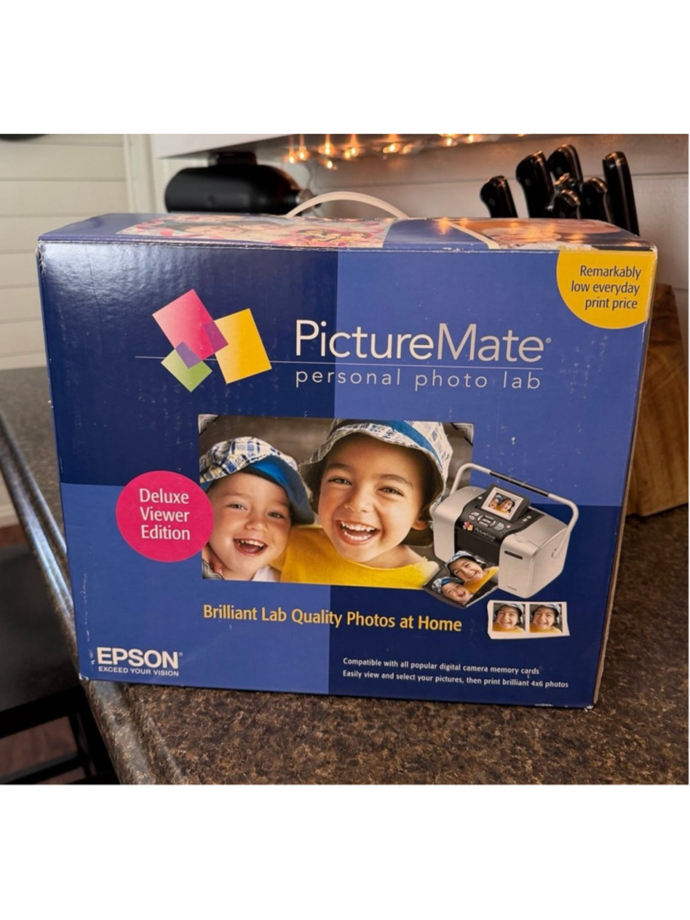 NEW Epson PictureMate Personal Photo Lab Deluxe Viewer Edition Printer